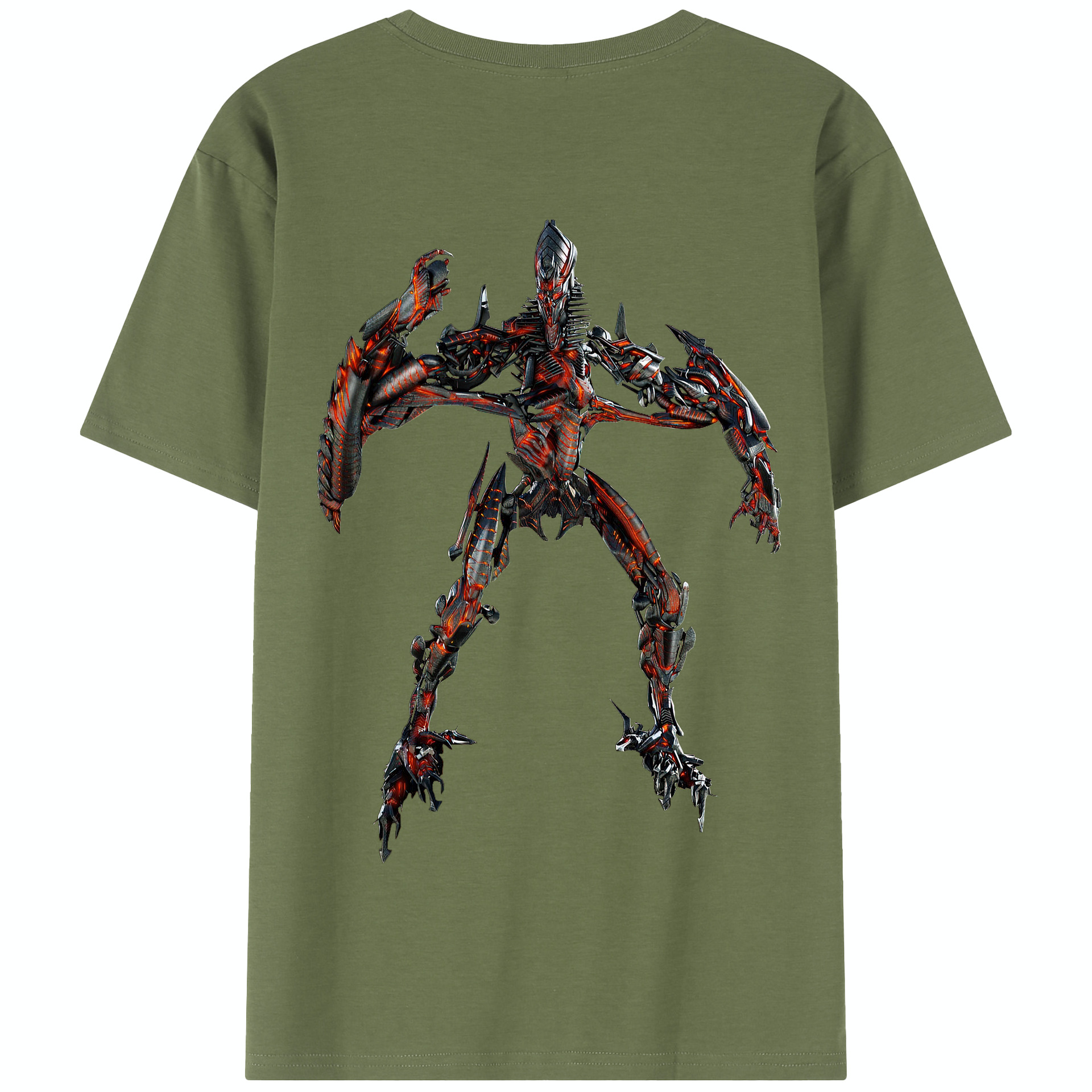 （画像用）  綿100％半袖Tシャツ（背面プリント）